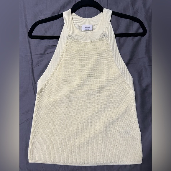 Aritzia Wilfred Orris Knit Top in Yellow - Picture 3 of 5